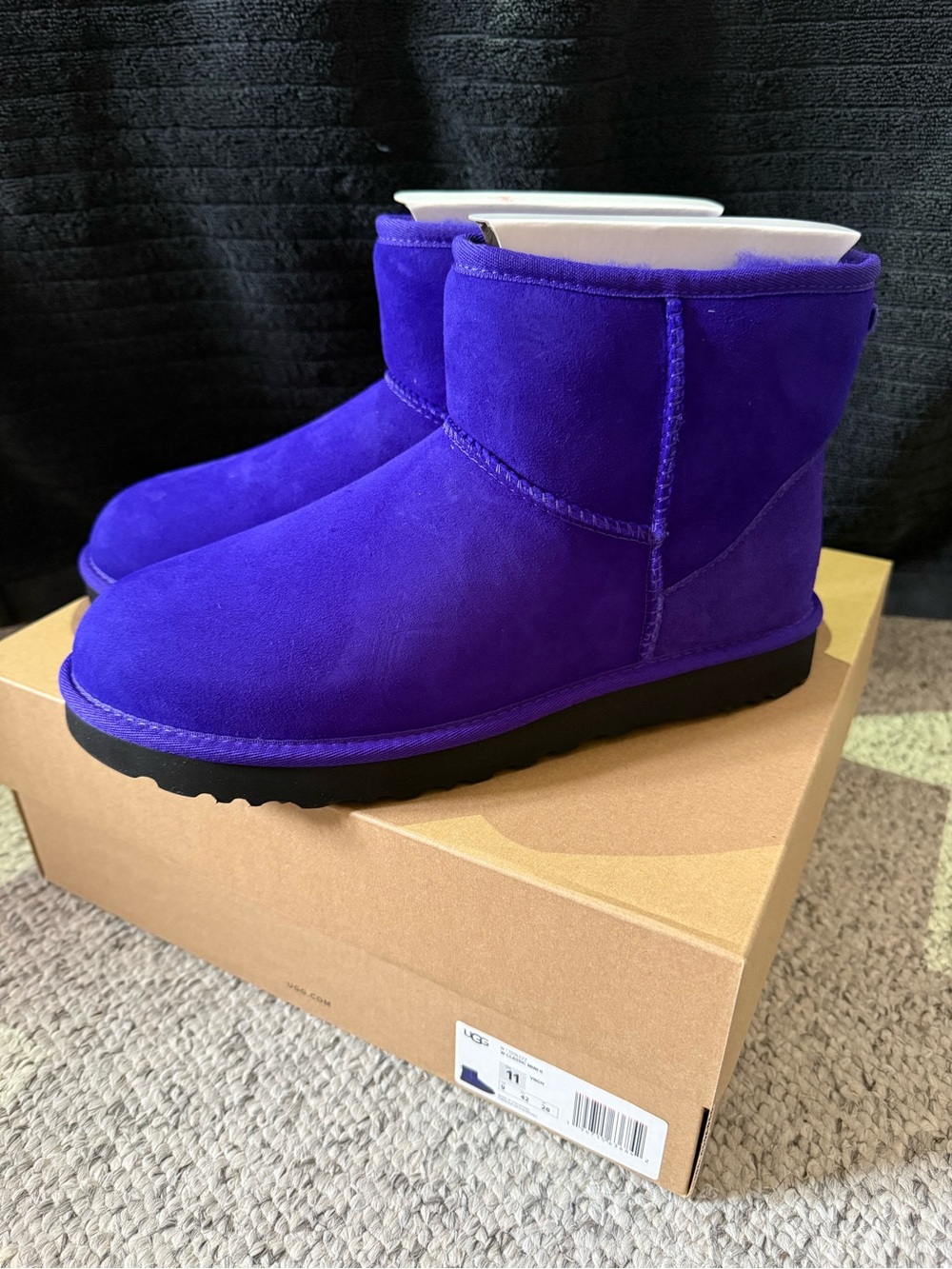 UGG Classic Mini II Boots in Cobalt Blue